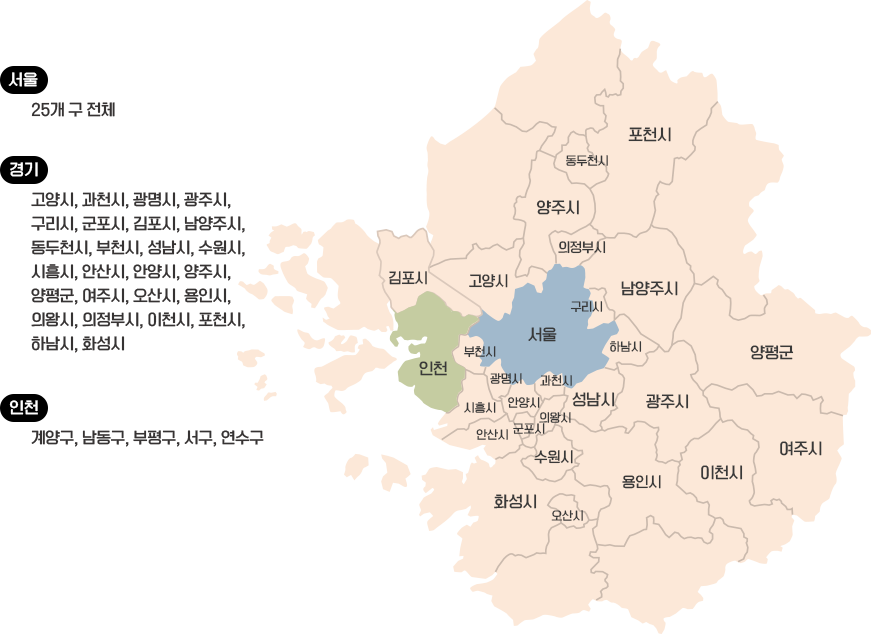 전도팀 신청 가능지역